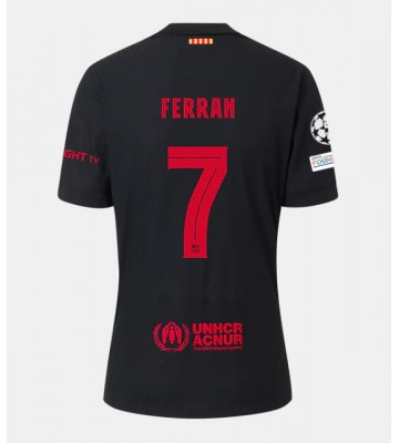 Barcelona Ferran Torres #7 Bortatröja 2024-25 Kortärmad